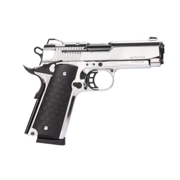 Kuzey 911SX 9mm PAK - silver w black grip